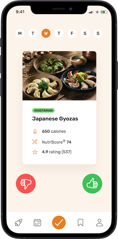 iphone app meal apporving app